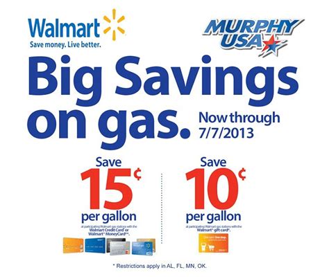 Walmart Gas Rollback 2013 Save Up To 15 Cents Per Gallon