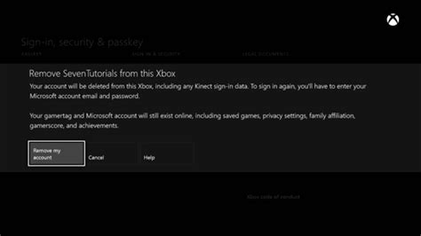 How To Remove Your User Account From An Xbox One Dummies