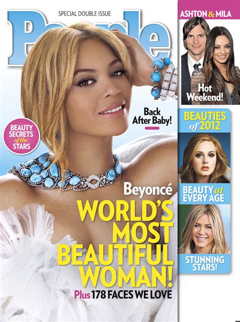people s most beautiful women 2012 magazine list includes beyonce jessica pare photos