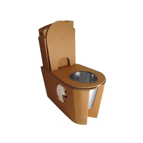 Toilette sèche Buzz en carton| Kenzaï Matériaux Écologiques