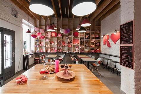 Pink Cafe Interior Design Makes Patrons Feel At Home