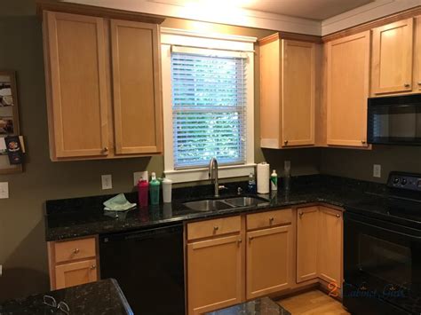 These are sprayed ben moores balboa mist and then hand painted in the decorative spots. Balboa Mist Painted Cabinets in Sunset Ridge Neighborhood ...