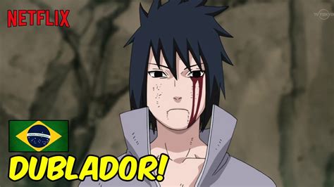 Naruto Shippuden Dublado ConheÇa O Dublador Do Sasuke Uchiha Youtube