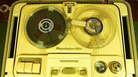 Telefunken Magnetophon Kl65 Koffer Tonbandgerät Youtube
