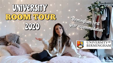 First Year University Room Tour 2020 University Of Birmingham