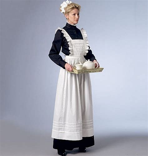 Butterick Pattern B6229 Misses Costume Historical Costume Fashion Maid Outfit