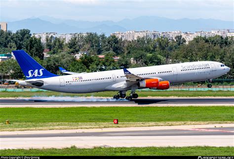 Oy Kbd Sas Scandinavian Airlines Airbus A340 313 Photo By Zhou Qiming