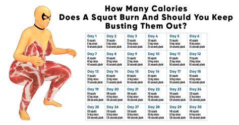 How Many Calories Does A Squat Burn And Should You Keep Busting Them
