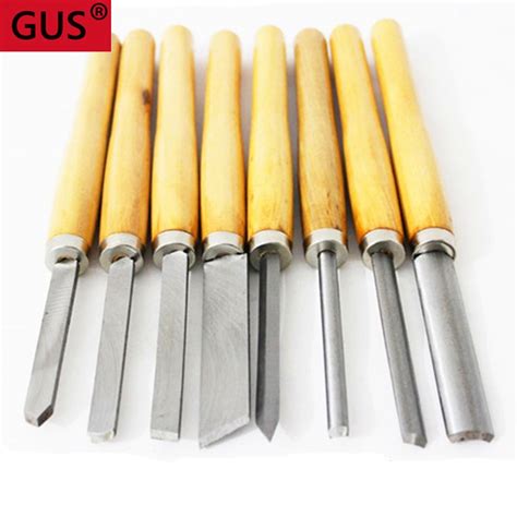 High Speed Steel Wood Turning Lathe Tools Chisel Gouge Woodworking Set