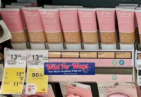 Stacked Coupons For Select Covergirl Cosmetics