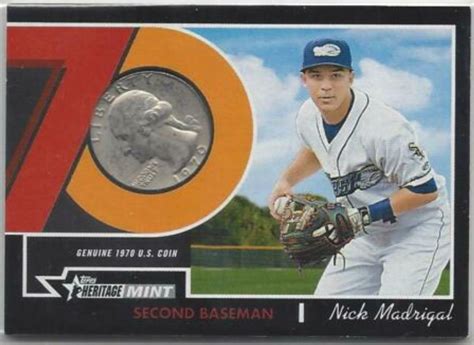 Chris getz, manning second base, did not need to make a play. Future Watch: Nick Madrigal Rookie Baseball Cards, White Sox