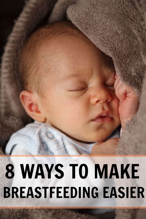 8 Ways To Make Breastfeeding Easier Try These Tips And Tricks