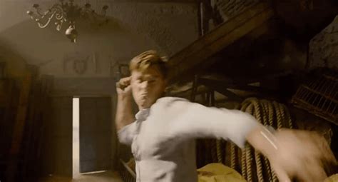 In The Movie Thor Chris Hemsworths Character Throws A Hammer At