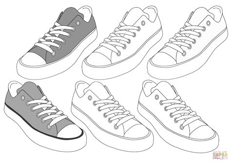 Dibujos Para Colorear Zapatos