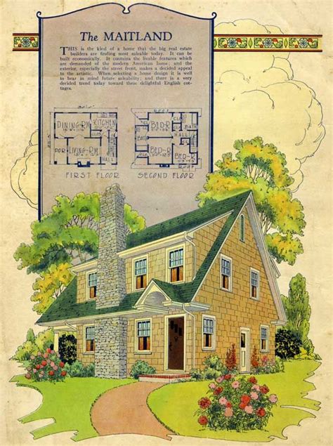 1925 Radford Maitland Home Design Floor Plans House Floor Plans