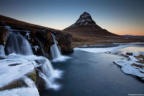 Winter Wonderland Iceland Mountain Kirkjufell And Waterf Flickr