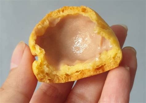 Resep Mini Sus Isi Diplomat Cream Coklat Oleh Geidy Ariendi Cookpad