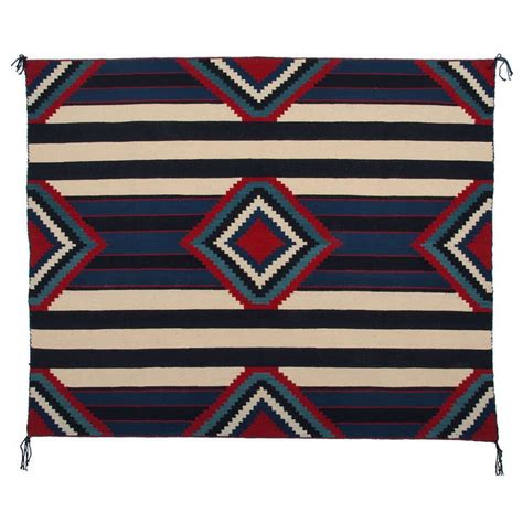 Stunning Navajo Third Phase Chiefs Blanket At 1stdibs