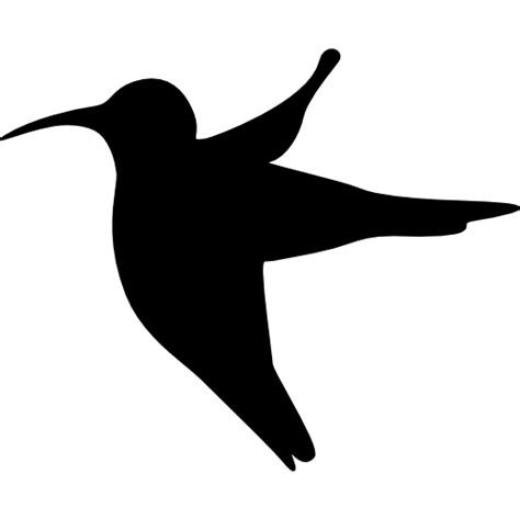 Hummingbird Silhouette Clip Art Bird Png Download 512512 Free