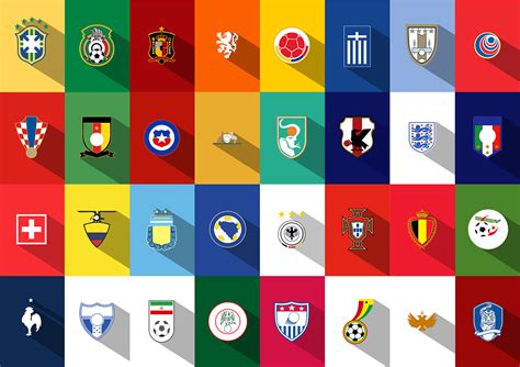 World Cup Team Logos