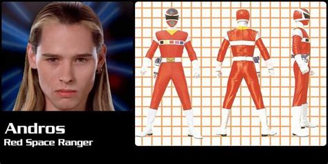 Andros Red Space Ranger Power Rangers In Space Power Rangers