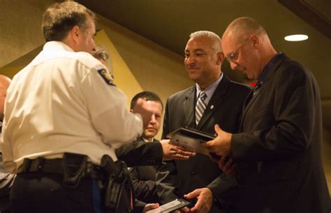 lawrence police honor citizens officers for service news sports jobs lawrence journal