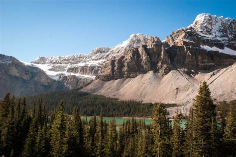 Crowfoot Glacier Parc National Banff Canada Odyssee Canada