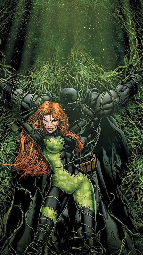 The Green World Poison Ivy Collecting Dc Comics Poiso