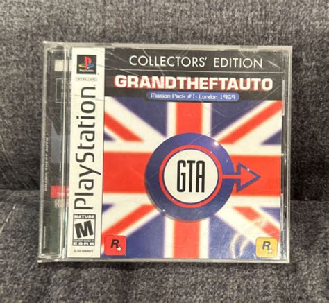 Grand Theft Auto Mission Pack 1 London 1969 Sony Playstation 1 Ps1