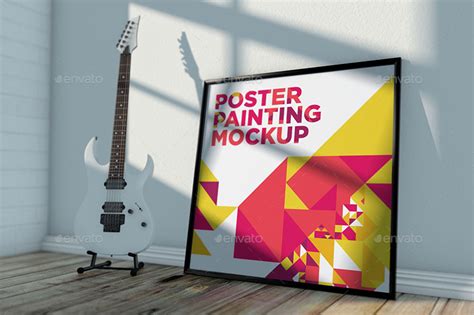 39 Exceptional Square Poster Mockups For Project Presentation Colorlib