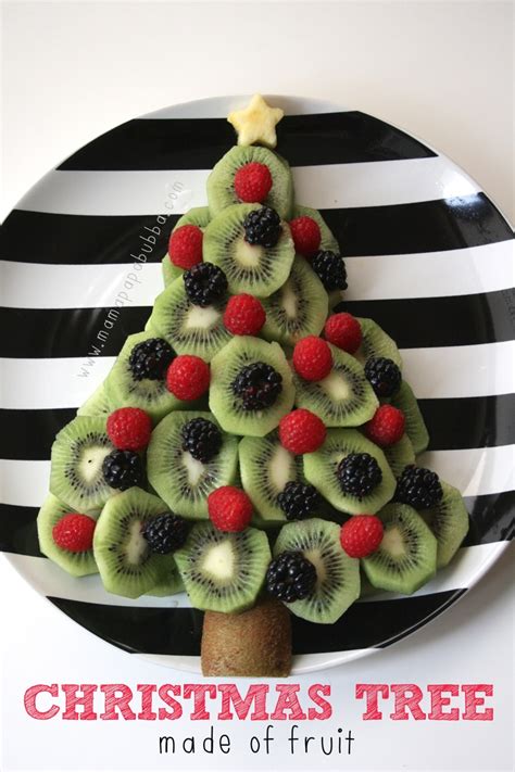 Serve with ranch for dipping. A Christmas Tree Made of Fruit - Mama.Papa.Bubba.