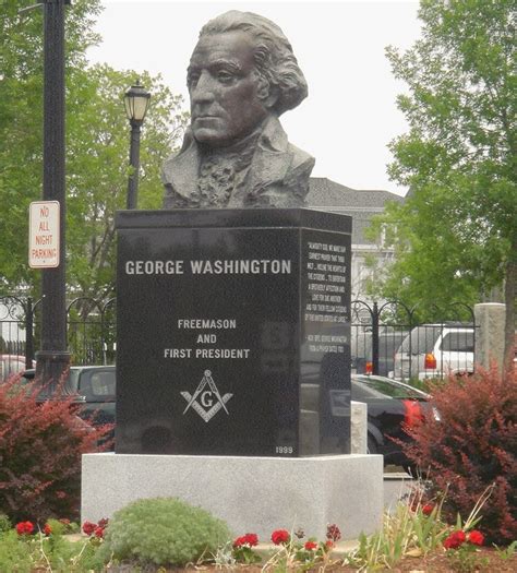 George Washington Masonic Monument In Houlton Maine Masonic