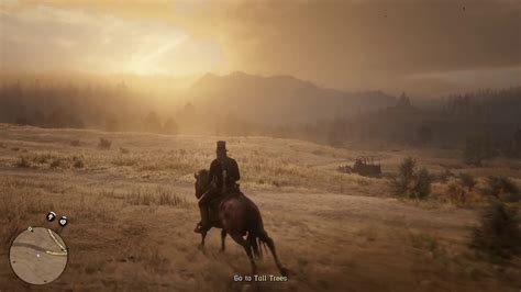 Red Dead Redemption 2 Riding Into The Sunset Youtube