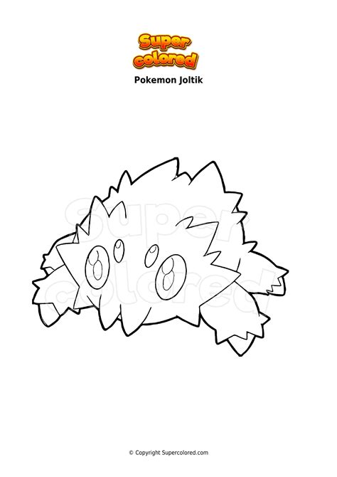 Regieleki Pokemon Coloring Page