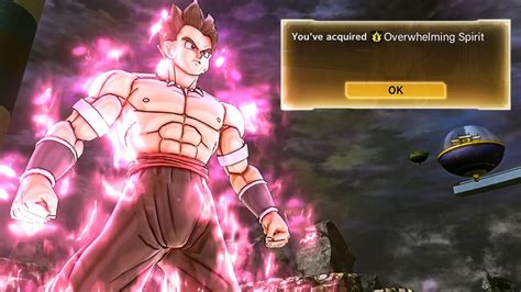 Unlocking Free Overwhelming Spirit Full Power In Dragon Ball Xenoverse 2 Mods Youtube