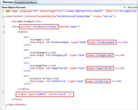 ScottGu S Blog ASP NET MVC Framework Part Handling Form Edit And Post Scenarios