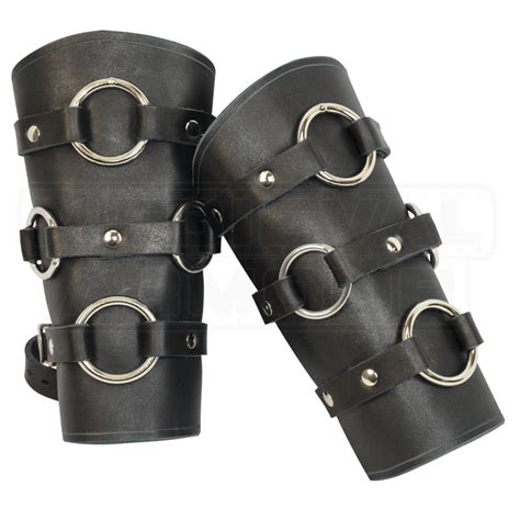 Warlord Arm Bracers Dk6027 By Medieval Armour Leather Armour Steel
