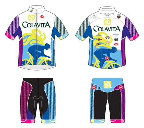 Team Colavita 2016 Womens Cycling Kit On Pratt Portfolios