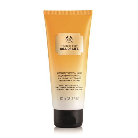 The Body Shop Oils Of Life Intensely Revitalising Cleansing Oil In Gel Inr Runway Square