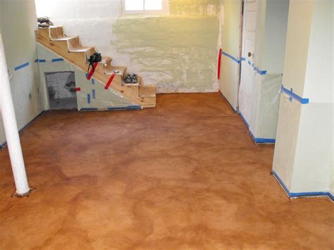 It gives the illusion to make space looks larger than it actually is. 30 Perfect Basement Concrete Floor Paint Color Ideas ...