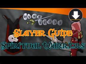Loot from 3,000 spiritual mages. Old School Runescape - Slayer Guide :: Spiritual Warriors - YouTube