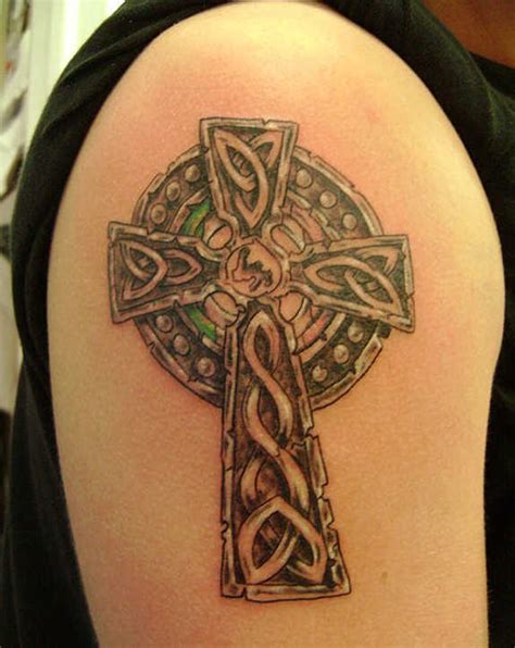 #celtic #cross #crosstattoo #tattoo from the film #boondocksaints worn by both of the men on their #forearmtattoo #celticcrosstattoo #celtictattoo by #patfish of #luckyfishtattoo. 41 Simple and Detailed Celtic Cross Tattoos
