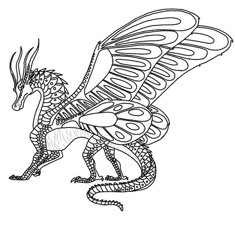 Rainwing dragon from wings of fire coloring page from wings of fire category. SilkWing Base | Wings Of Fire Amino