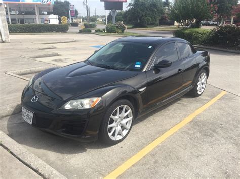 The rising of jyp prices coupled the rx8 has the black sport cloth interior complete with black lacquer accents on the steering wheel. 2011 Mazda RX-8 - Pictures - CarGurus
