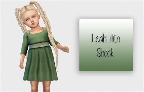 Leahlillith Shock Hair Toddler Version At Simiracle Sims 4 Updates