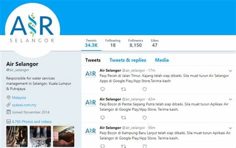 Scheduled water disruption information and unscheduled. Is that social media post on water supply and SYABAS real ...