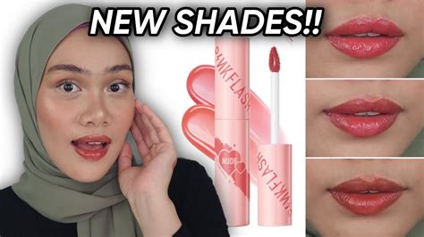 New Shades Pink Flash Watery Glam Lip Gloss Youtube