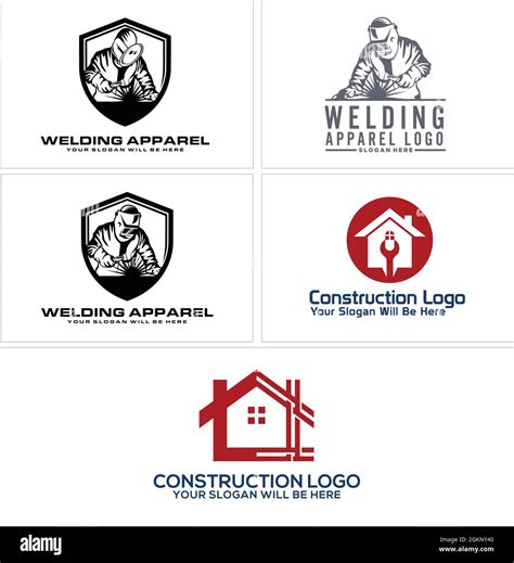 Welder Pipe Logo Cut Out Stock Images Pictures Alamy