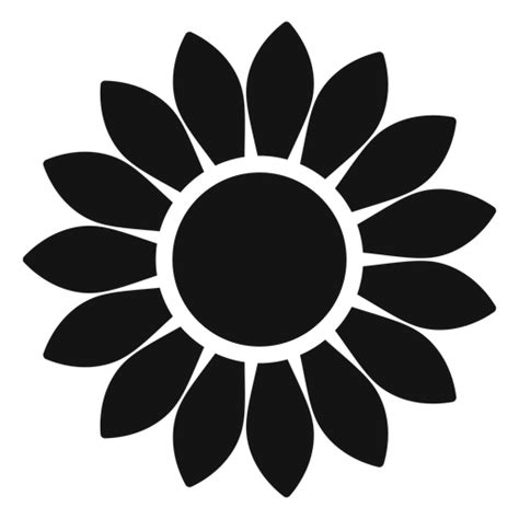 Free SVG Silhouette Simple Sunflower Svg 11586+ SVG PNG EPS DXF File
