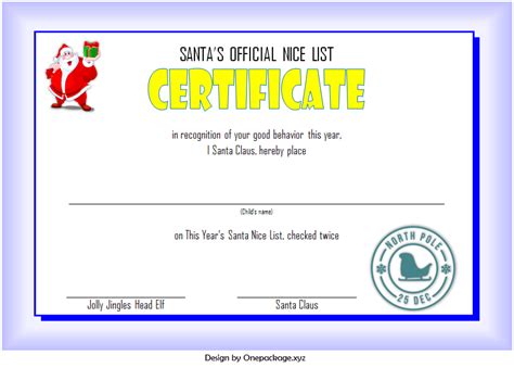 Find & download free graphic resources for certificate. 11+ Nice List Certificate Template Free Printables